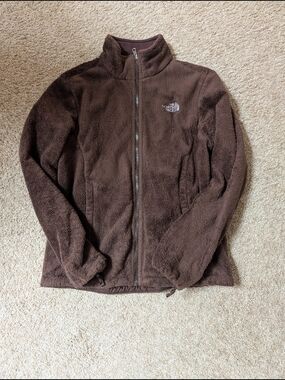 The North Face Women's Chocolate Brown Teddy Fleece Jacket